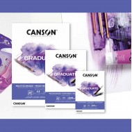 Canson Graduate Mixed Media White 200 GSM 20 SHEETS